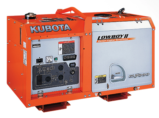 kubota generator parts